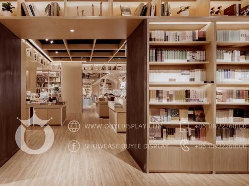wooden library bookshelf library desk and chair and library furniture design