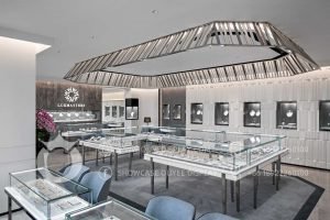 Professional Fixtures for Retail Jewelry Showcase Store Display Sets