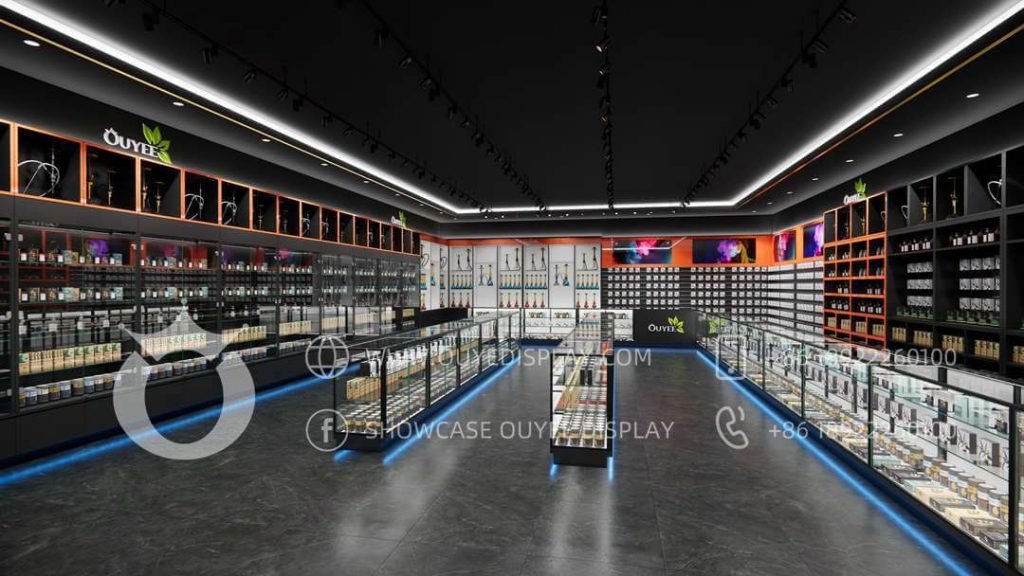 smoke shop showcase