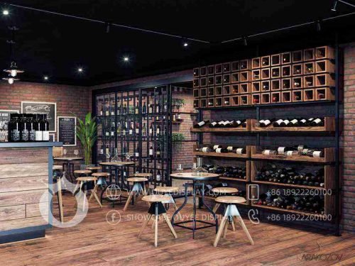 Wall Mounted Wine Rack 1