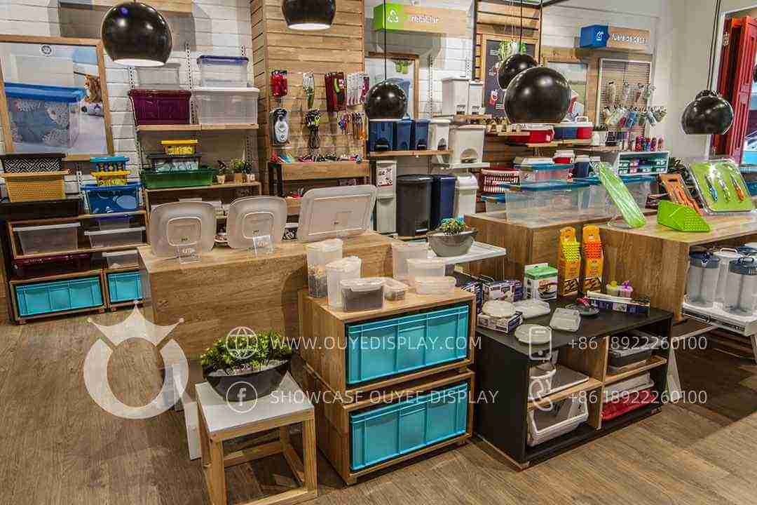 Customized Daily Necessities Store Design Home Decor Display
