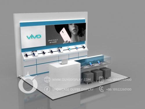 Conception de décoration de magasin de téléphone