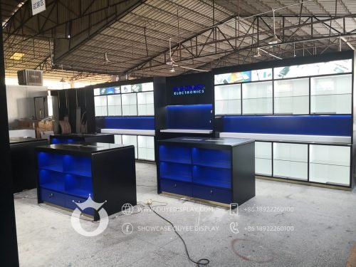 Mobile phone store layout design