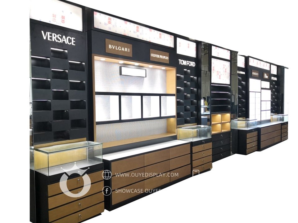 Optical shop layout design
