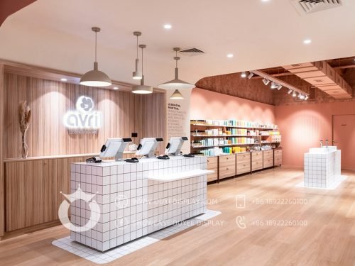 Perfume shop interior design layout