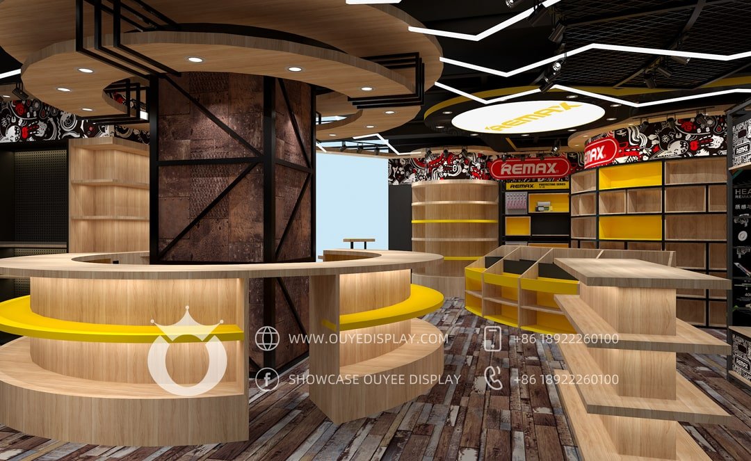 Telephone store decoration design