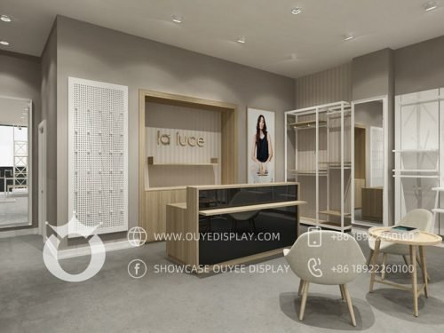 conception de magasin de vente au détail de vêtements