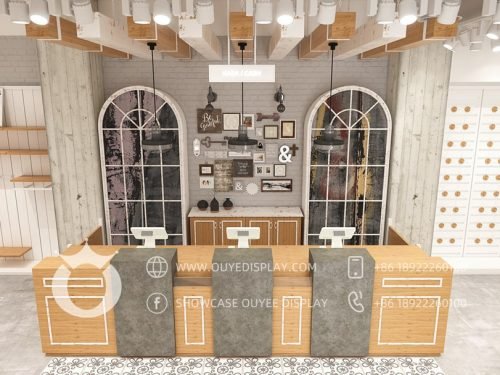 design d'intérieur de magasin de vêtements pour bébés