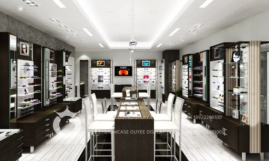 Optical Frame Wall Display Panel Fixtures - store display fixtures ...