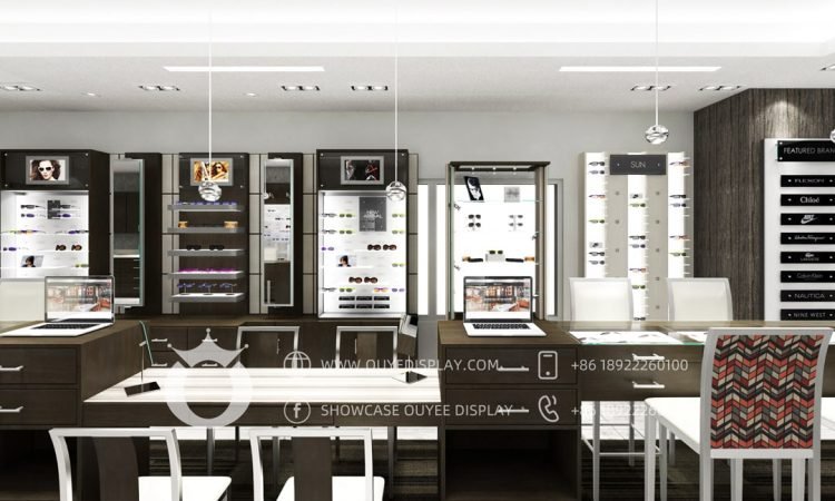 Optical Frame Wall Display Panel Fixtures - store display fixtures ...