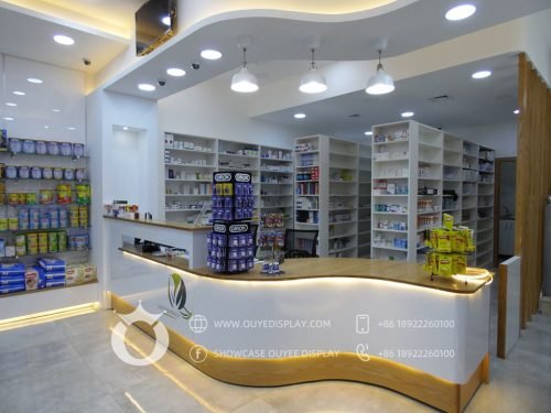 pharmacy shelf design