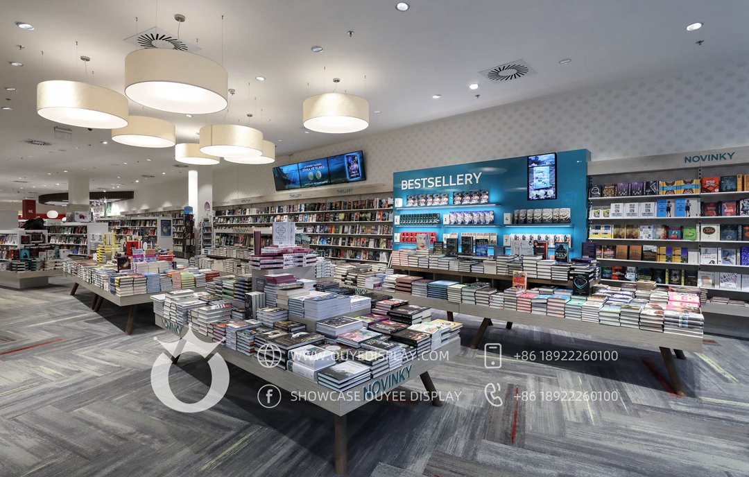 retail bookstore layout design
