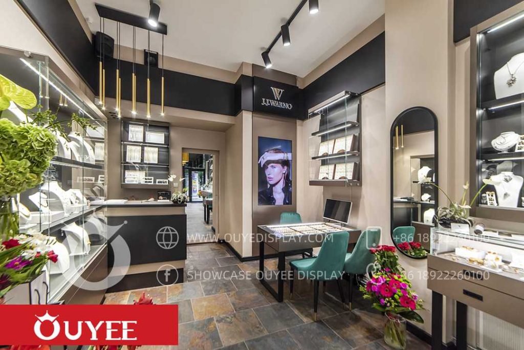 Jewelry Showcases For Products Retail Display