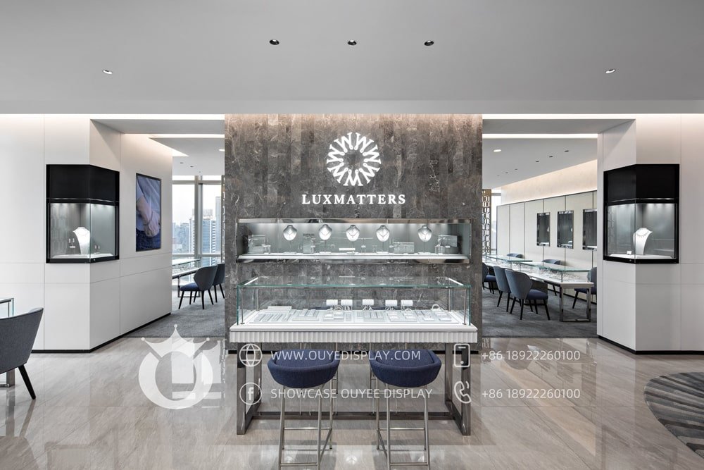 jewelry store display cases