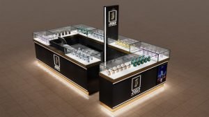 Cosmetic display racks