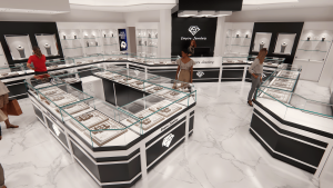 supplier jewelry showcase