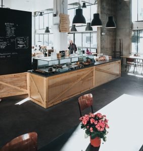 Coffee store interior