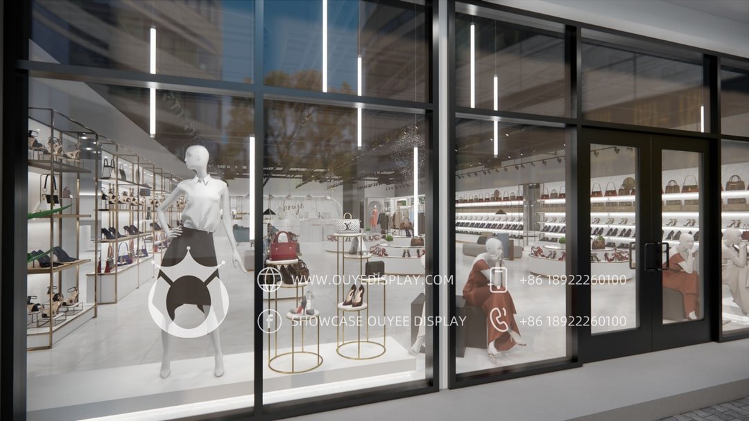 Shoe store layout design