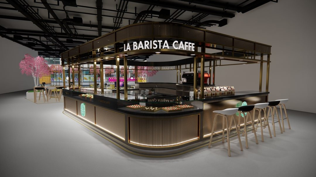 outdoor kiosk design