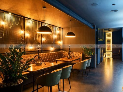 Custom Shisha Hookah Shop Display Bespoke Hookah Shop Interior Design