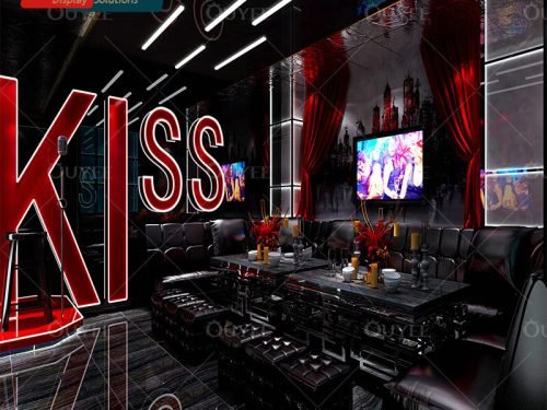 custom nightclub bar counter