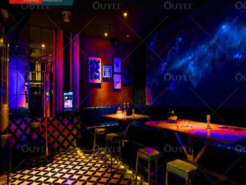 Custom LED Music Bar Counter Design