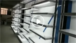 shoe rack display shelves