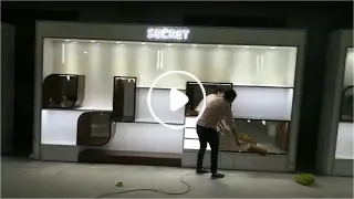 shoes&handbag display cabinet