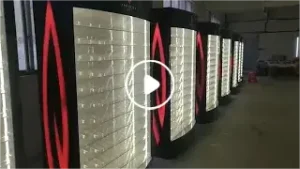 nail polish display cabinet