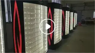 nail polish display cabinet