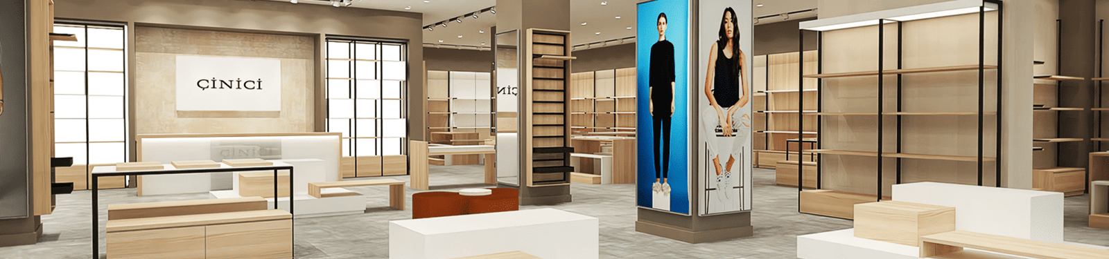 4-Way Clothing Racks Banner