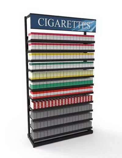 cigarette shelf