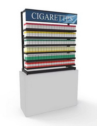 cigarette shelf