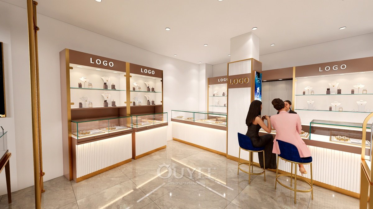 modern-glass-counter-gold-frame-jewelry-display-showcase-03
