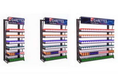 cigarette shelves