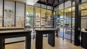 smoke shop interior design