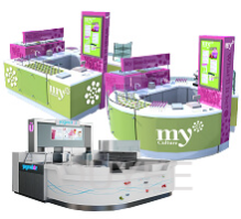 Frozen Yogurt kiosk