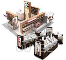 Sunglasses kiosk