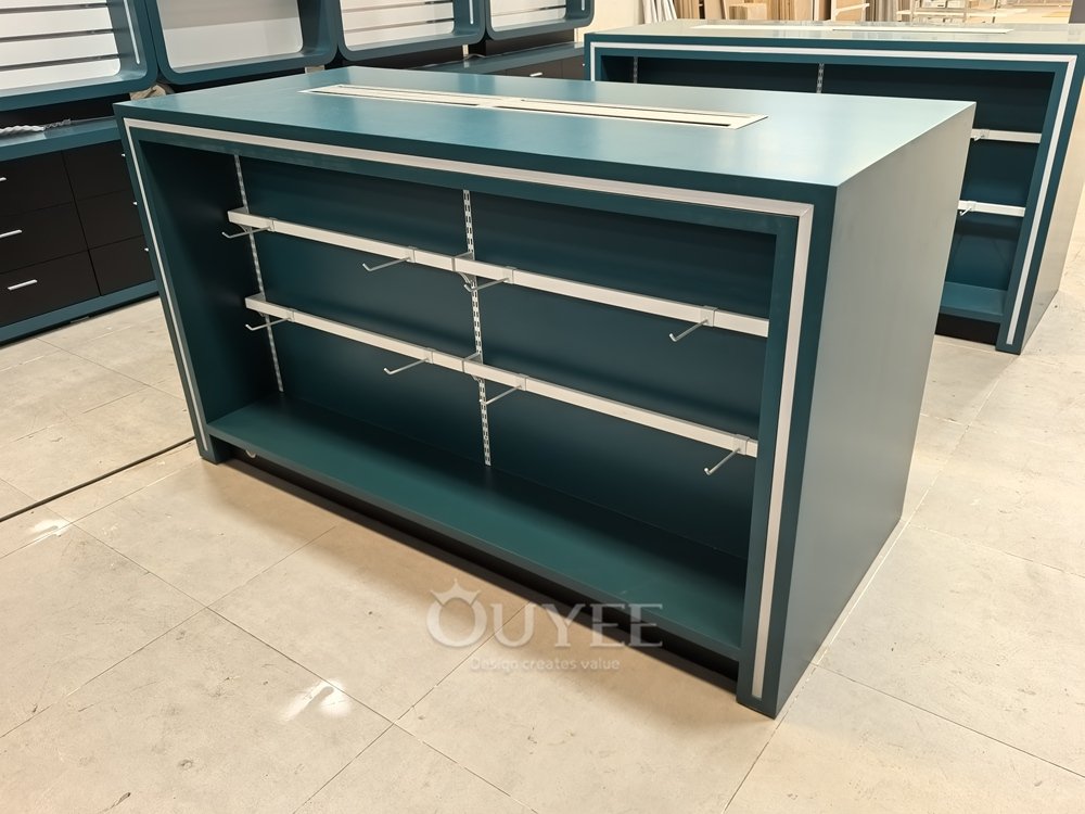 Green LED Cash Wrap Display Stand 06