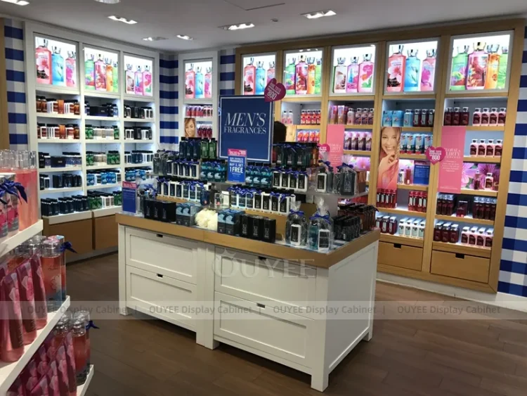 Bath Body Fixture Beauty Supply Store Display | Custom Cosmetic Display ...