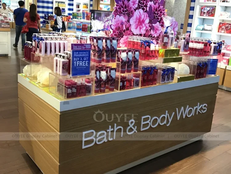Bath Body Fixture Beauty Supply Store Display | Custom Cosmetic Display ...