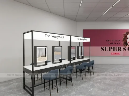 Beauty Spot Wig Styling Station Hair Beauty Shop Display