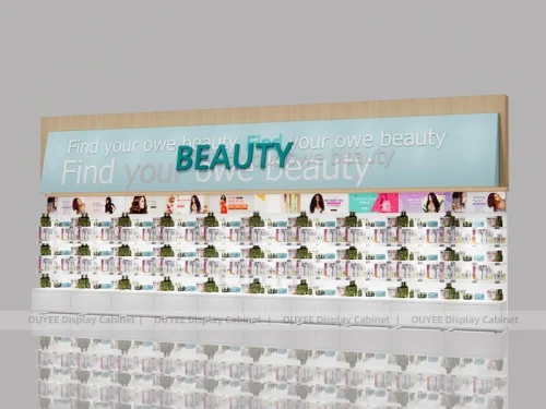 Beauty Supply Product Wall Wig Wall Display