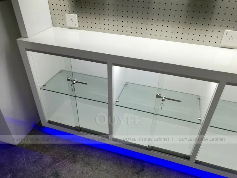 Black And Blue LED Phone Display Fixture - Image 9