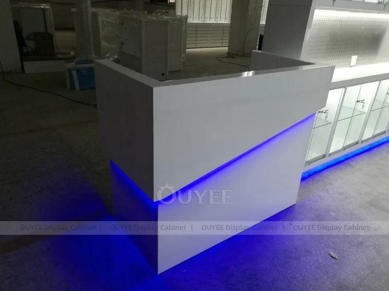 Black And Blue LED Phone Display Fixture - Image 10