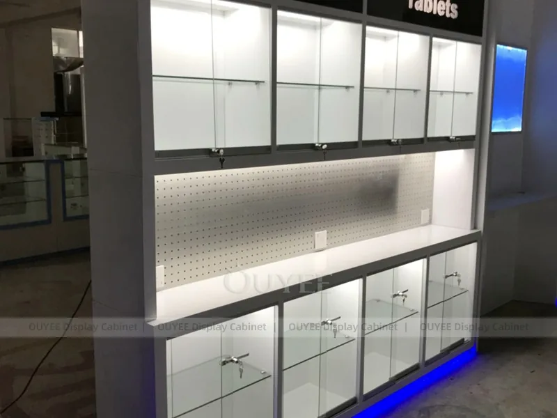 Black And Blue LED Phone Display Fixture - Image 8