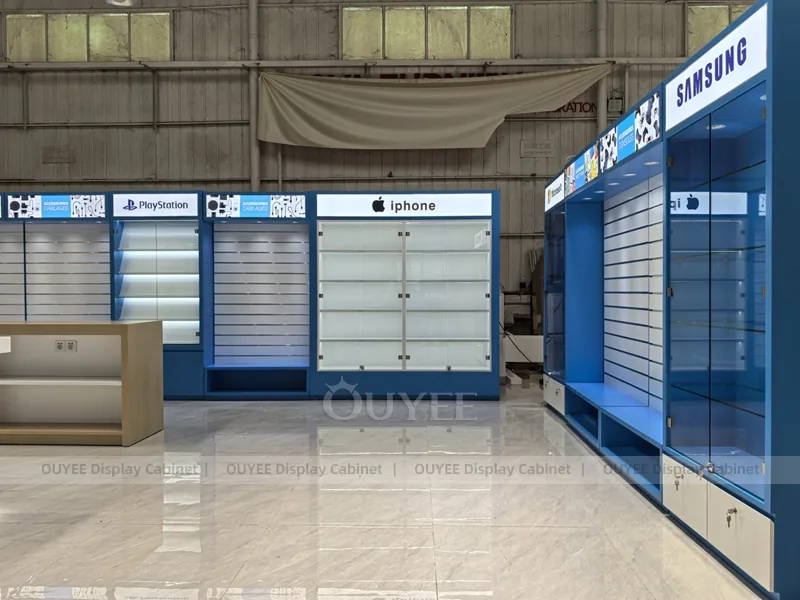 Black And Blue LED Phone Display Fixture - Image 6