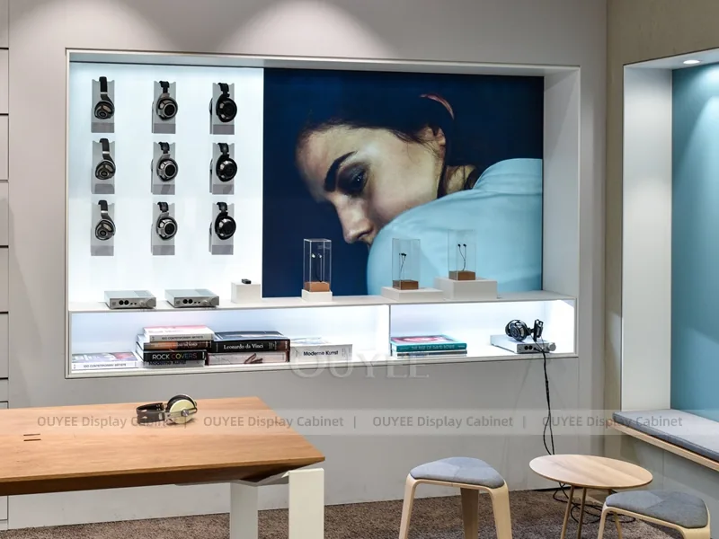 Black And Red LED Phone Store Display Fixture - Image 5