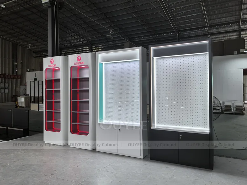 Black And Red LED Phone Store Display Fixture - Image 3