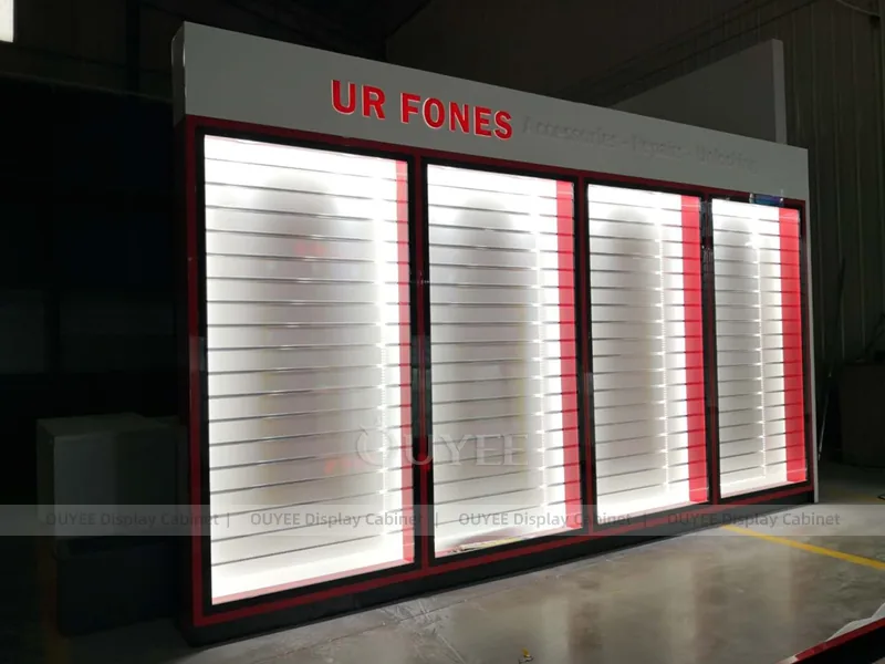 Black And White Electronics Store Display Fixture - Image 4